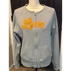 Lucky Brand Hoodless Patch Hoodie